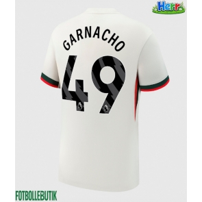 Chelsea Alejandro Garnacho #49 Bortatröja 2025-26 Kortärmad